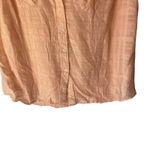 Bit & Bridle  Women's Size Large Peach Sheer‎ Western Sleeveless Top Photo 2