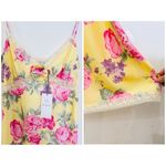 WAYF Floral Yellow midi Dress NEW Photo 12