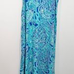 Lilly Pulitzer Allair Maxi Beach Dress in Tortuga Time Rare Unicorn Size Large Photo 0