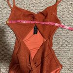 Beach Riot NWT  Free People Aviva One-Piece Swimsuit Simmer Cutout- Size Small Photo 11