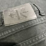 Calvin Klein Vintage Women's Mom Jeans High Waist Denim Black 16W Photo 2