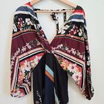 Farm Rio Kimono wide sleeves floral Hawaiian dress size XS Photo 2