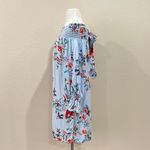 Soprano  Bird Floral Off Shoulder Striped Dress Size XS Photo 9