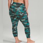 Lululemon NWOT High-Rise Heritage 365 Camo Tidewater Teal Multi Photo 1