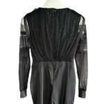 Chic Me  bodycon sheer sleeve jumpsuit Photo 7