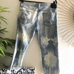 PacSun 90s BULLHEAD  blue and white tie-dye bleached acid wash jeans (32 x 30) Photo 1
