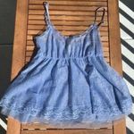 Free People Periwinkle lace Top Photo 0