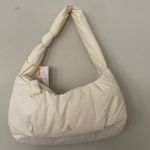 NWT Cream Puffy Women's Bag White Photo 4