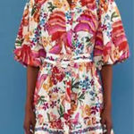 Farm Rio  Spring Bananas Belt Mini Dress size small Photo 0