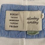 Anthropologie  Terry Zip Up Hoodie White Small Photo 1