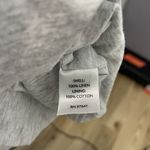 J.Jill 100% Linen Cotton Lined Zip-Up Lightweight Jacket Gray size Large Photo 7