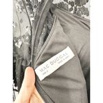 Mac Duggal Black Embellished Illusion High Neck Mini Dress 6 NEW Photo 3