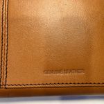 Etienne Aigner  Tan Leather Zip Wallet Photo 4