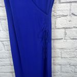 Laundry by Shelli Segal  NWT Flattering Stretch  Ruched Wrap Dress Size 6 Photo 3