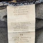 Democracy  Distressed Capri Jeans with Embellished Pockets Size 14 Photo 7