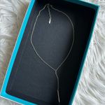 Golden long drop necklace Photo 0