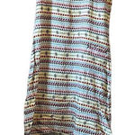 KAVU  Racerback High Low Dress‎ Multicolor Geometric Patterned Casual Photo 0
