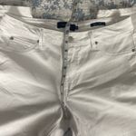 Tahari Kelly Classic White Skinny Ankle Jean Pant Size 31/12 Photo 3