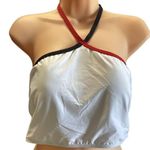 Tommy Hilfiger Women's Essential Cropped Halter Bikini Swim Top Xl Photo 1