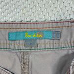 Boden Women Beige Cargo Pants Cuff Button Detail Wide Leg Cotton Size 6R Tan Photo 6