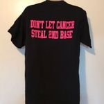 NWOT Breast Cancer Support Black Tee M Size M Photo 2