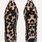 Rothy's Rothy’s The Point II Desert Cat Leopard Print Women's comfortable Flats size 8.5 Photo 0