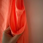 Free People FP Movement Hot Shot Mini Dress in Neon Coral Orange Size Large Photo 8