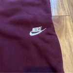 Nike  Maroon Sweatpants Joggers Women Size Small Drawstring Athletic Photo 1