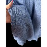 st. john's bay St. John’s Bay Blue Marled Knit Open Front Cardigan Sweater Size Large Photo 2