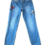 Talbots flawlessâfive pocket slim leg embroidered jeans 6 Photo 0