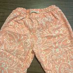 Roxy Medium Oceanside Print Drawstring Linen Blend Pants Photo 5