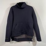 Under Armour Unstoppable Move Black Micro Dots Mock Neck Sweatshirt Size M Photo 0