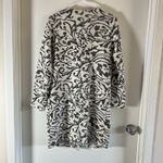 Nanette Lepore  Sz S Fit M Wool Blend Jacquard Button Sweater Coat Longline Photo 2