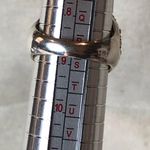 MICHAEL DAWKINS Starry Night Sterling Silver Mother of Pearl Doublet Ring 8 Photo 12