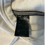 Adidas  Hoodie Size Small Hooded Sweatshirt White Athletic Athleisure Photo 3