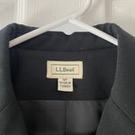 L.L.Bean  Black Padded Business Casual Blazer Photo 6