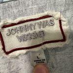 Johnny Was Women's Floral Blue Amichi Worker Jacket Size L Photo 3