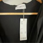 LIONESS NWT Urban Outfitters Dress Hey You Twist Front Black Small Plunge V-Neck Photo 7