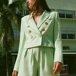 Veronica Beard Gables Short in Pistachio Size 8 NWOT Photo 3