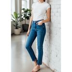 Sézane  Slim Parfait Jeans, Denim Blue, 24” Photo 2