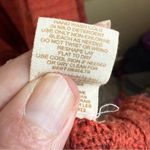 Free People Free‎ People Size Large Wool Blend Terracotta Long Boho Lagenlook Cardigan Photo 5