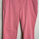 Tommy Bahama  Womens Size 14 Crop Coral Pants Stretch Preppy Beach Boho Photo 0