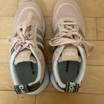 Adidas  Pink and Green Sneakers Photo 3