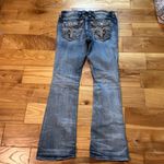 Rock Revival HTF  “Tama” Distressed Mid-Rise Boot Cut Jeans, Sz 29 Photo 3