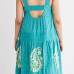 Anthropologie NWT $265  Felicity Embroidered Maxi Pullover w/ Pockets Dress S Photo 2