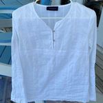 Piazza Sempione White Blouse made in Italy IT 44 S Photo 0