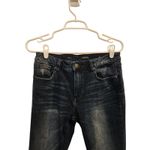 Miss Me Blue Dark Wash Denim Stretch Casual Mid Rise Ankle Skinny Jeans Size 29 Photo 2