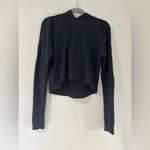 Lululemon  All Yours Cropped Hoodie - Black Photo 1