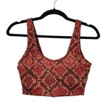 Balance Athletica Red Copperhead Ascend Sports Bra Size Small Photo 3
