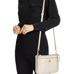 Coach Authentic  1941 Pebbled metallic gold leather 2 zip/Snap/Turnlock Crossbody Photo 0